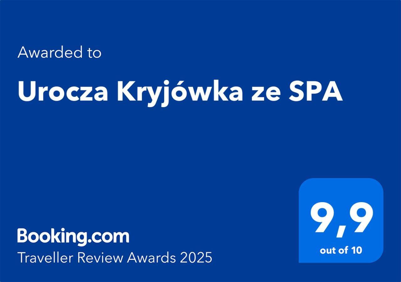 Urocza Kryjowka Ze Spa レスコ エクステリア 写真